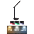 Globo - Dimmbare LED-RGBW-Tischleuchte mit Touch-Funktion LED/5W/230V + LED/2W 2700K/4000K/6500K schwarz