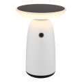 Globo - Dimmbare LED-Solarleuchte mit Touch-Funktion LED/10W/230V IP54 weiß