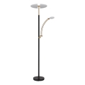 Globo - dimmbare LED-Stehlampe LED/40W/230V + LED/5,5W 2700/4000/6000K schwarz