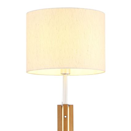 Globo - dimmbare LED-Stehleuchte LED/21W/230V + 1xE27/25W