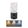 Globo - Dimmbare LED-Tischleuchte mit Touch-Funktion LED/2,5W/3,7V 2700K/4000K/6500K 1800 mAh USB schwarz