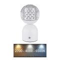 Globo - Dimmbare LED-Tischleuchte mit Touch-Funktion LED/2W/5V 2700/4000/65000K 1800 mAh weiß