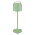 Globo - Dimmbare, per Touch bedienbare, wiederaufladbare Outdoor-Tischlampe 3-in-1 LED/3W/5V 3000/4000/5000K IP54 1800 mAh grün