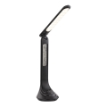 Globo - dimmbare, wiederaufladbare LED-Tischlampe mit Display LED/4W/230V 2200 mAh schwarz