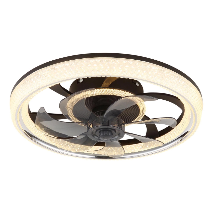 Globo - Dimmbarer LED-Deckenventilator LED/30W/230V 2700-6000K + Fernbedienung