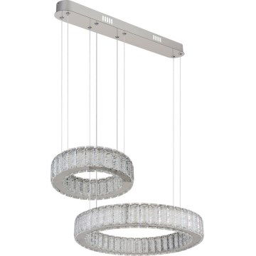 Globo - Dimmbarer LED-Kronleuchter an Aufhängung LED/80W/230V 2700-6000K + Fernbedienung