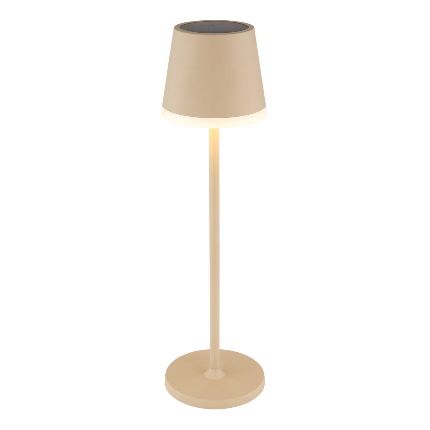 Globo - Éclairage solaire LED/0,6W/3V 3000K IP44 1200 mAh beige