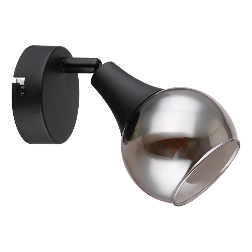 Globo - Faretto da parete 1xE14/40W/230V nero