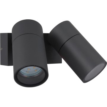Globo - Faretto da parete 2xGU10/35W/230V
