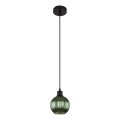 Globo - Hängeleuchte 1xE27/25W/230V d 15 cm grün