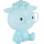 Globo - Kleine aufladbare LED-Kinder-Nachtleuchte mit Dimm-Funktion LED/1W/5V 500 mAh blau