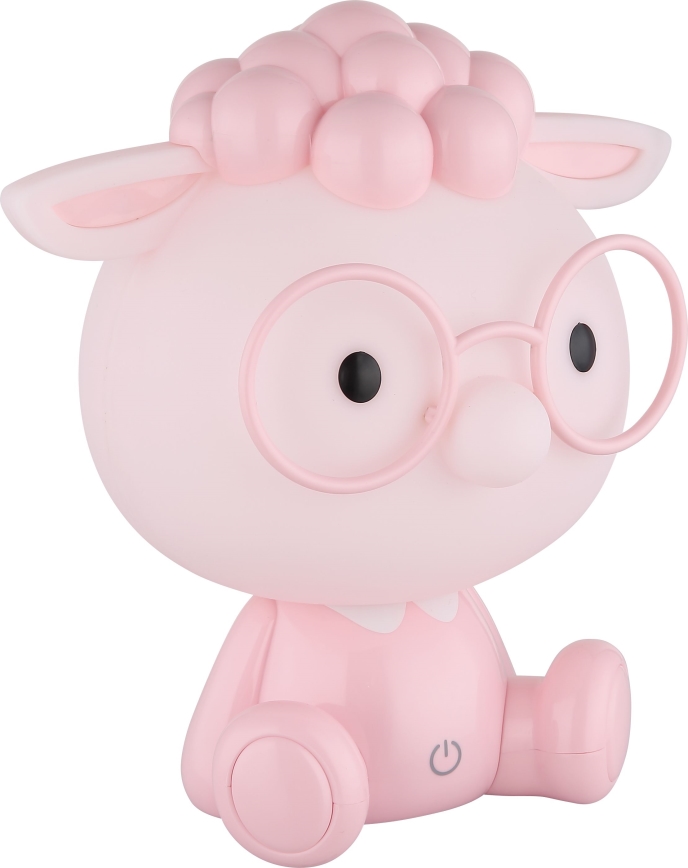 Globo - Kleine aufladbare LED-Kinder-Nachtleuchte mit Dimm-Funktion LED/1W/5V 500 mAh rosa