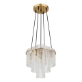 Globo - Kronleuchter an Aufhängung 5xE14/40W/230V golden