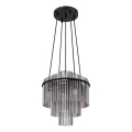 Globo - Kronleuchter an Aufhängung 5xE14/40W/230V schwarz