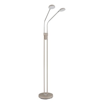 Globo - Lampada a piantana LED dimmerabile 2xLED/6,5W/230V 2700/3350/4000K beige