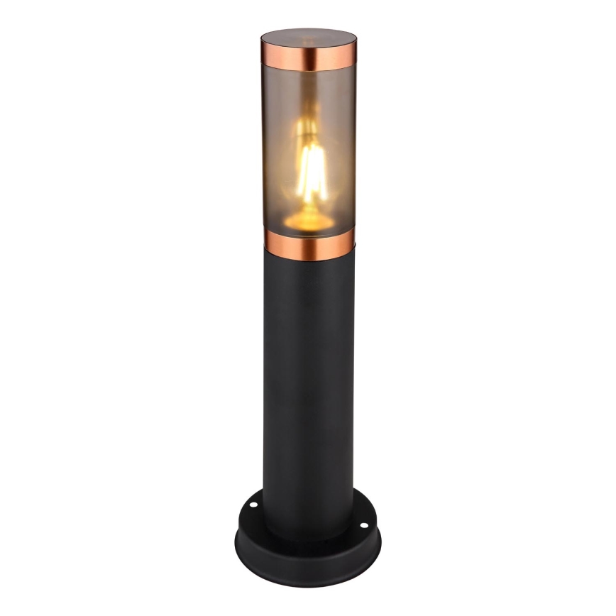 Globo - Lampada da esterno 1xE27/23W/230V IP44 45 cm nero/rame