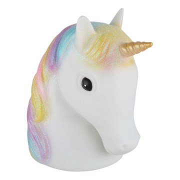 Globo - Lampada da notte LED per bambini LED/1W/230/4,5V 3xAA unicorno