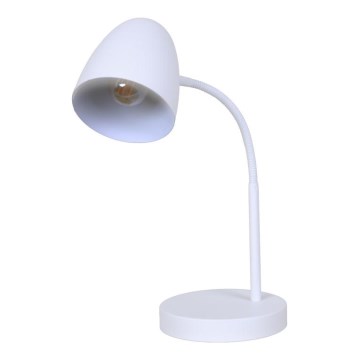 Globo - Lampada da tavolo 1xE14/25W/230V bianco