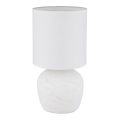 Globo - Lampada da tavolo 1xE14/40W/230V bianco