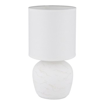 Globo - Lampada da tavolo 1xE14/40W/230V bianco