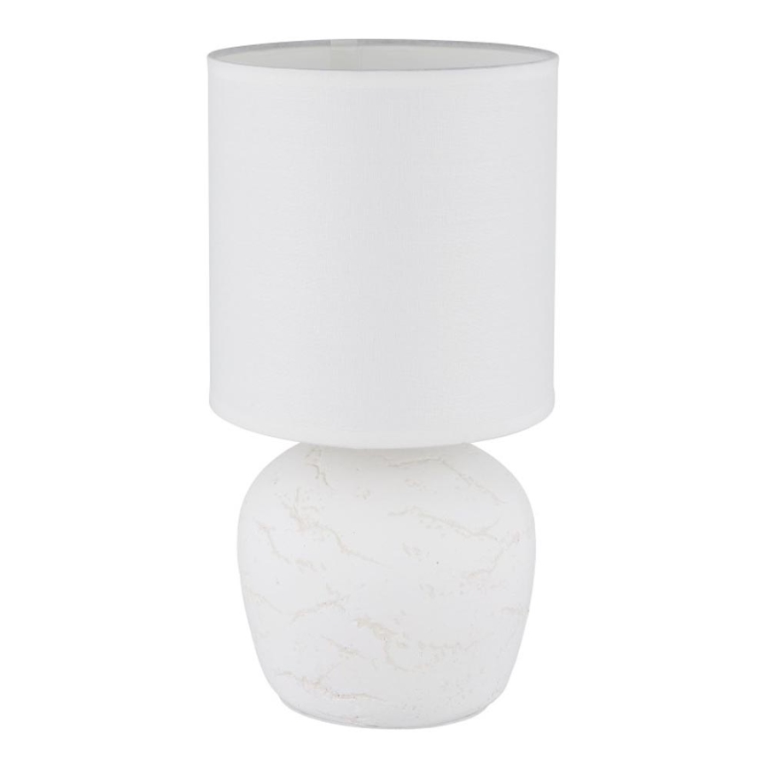 Globo - Lampada da tavolo 1xE14/40W/230V bianco