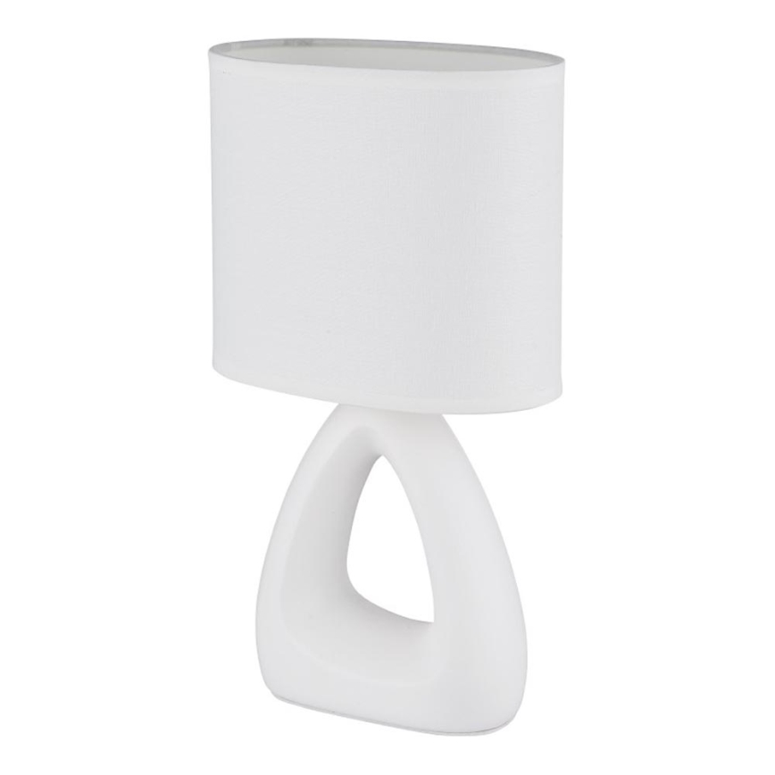 Globo - Lampada da tavolo 1xE14/40W/230V bianco