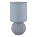 Globo - Lampada da tavolo 1xE14/40W/230V blu