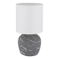 Globo - Lampada da tavolo 1xE14/40W/230V grigio