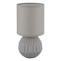 Globo - Lampada da tavolo 1xE14/40W/230V grigio