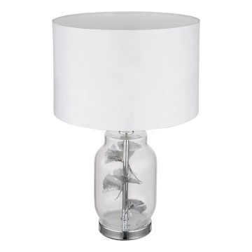 Globo - Lampada da tavolo 1xE27/40W/230V bianco