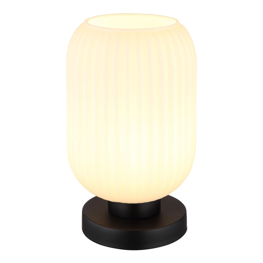 Globo - Lampada da tavolo 1xE27/40W/230V bianco