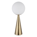 Globo - Lampada da tavolo 1xE27/40W/230V ottone