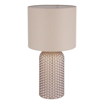 Globo - Lampada da tavolo 1xE27/60W/230V beige