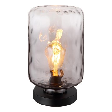 Globo - Lampada da tavolo 1xE27/60W/230V grigio