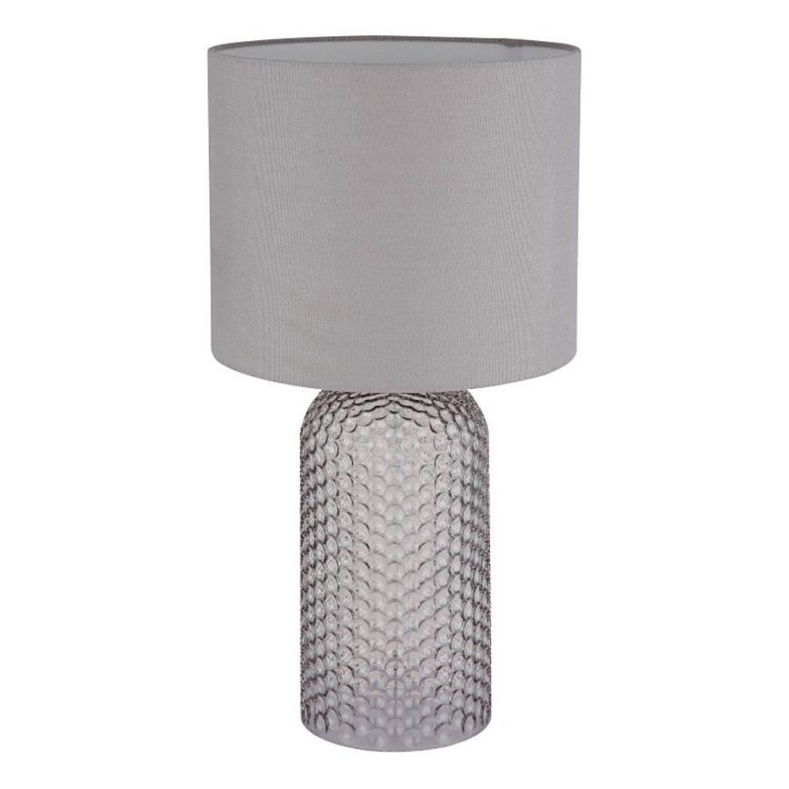 Globo - Lampada da tavolo 1xE27/60W/230V grigio
