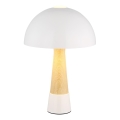 Globo - Lampada da tavolo 1xE27ILLU/40W/230V bianca