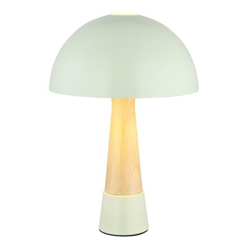 Globo - Lampada da tavolo 1xE27ILLU/40W/230V verde