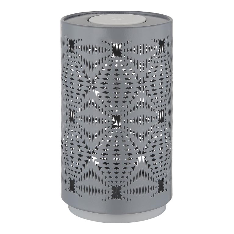 Globo - Lampada da tavolo ricaricabile a LED RGB con controllo touch LED/1W/5V 500 mAh grigio