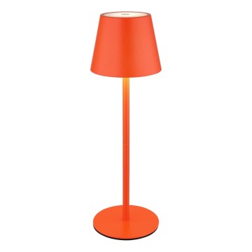 Globo - Lampada da tavolo ricaricabile LED dimmerabile a sfioramento per esterno 3-in-1 LED/3W/5V 3000/4000/5000K IP54 1800 mAh rossa