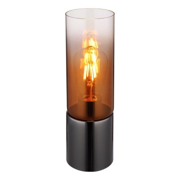 Globo - Lampada da tavolo Touch 1xE27/25W/230V diametro 9 cm nero/rame