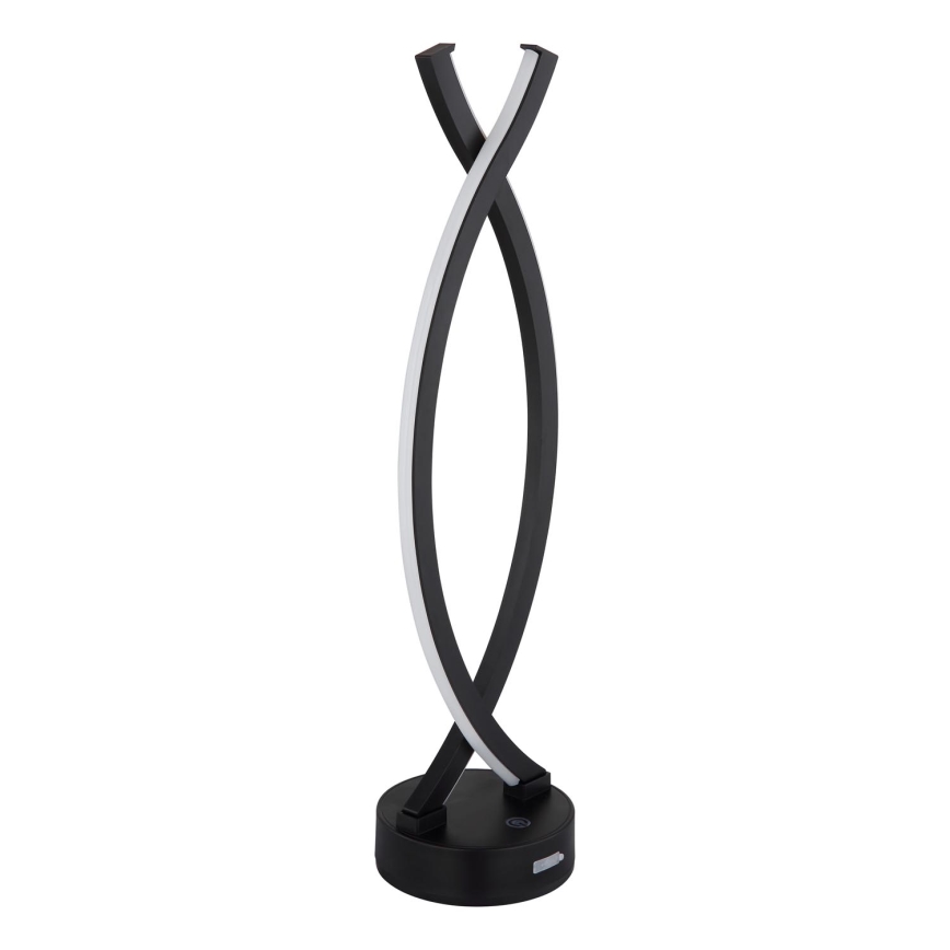 Globo - Lampada da tavolo touch dimmerabile LED/1W/3,7V 3000K 1800 mAh USB nera