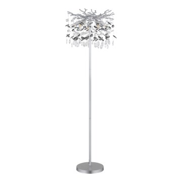 Globo - Lampada da terra 5xE14/40W/230V argento