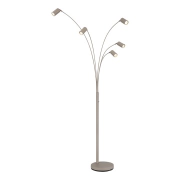 Globo - Lampada da terra 5xGU10/35W/230V beige