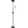 Globo - Lampada da terra dimmerabile a LED LED/20W/230V + LED/5,5W 3000K nero/oro
