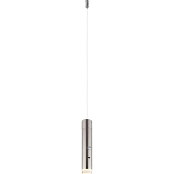 Globo - Lampada LED ricaricabile dimmerabile a sfioramento 2-in-1 LED/2W/230/5V in cromo opaco