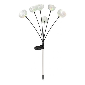 Globo - Lampada solare LED RGB 6xLED/1,2V IP44 300 mAh