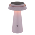 Globo - Lampada solare touch LED Dimmerabile LED/4W/3,7W IP54 rosa