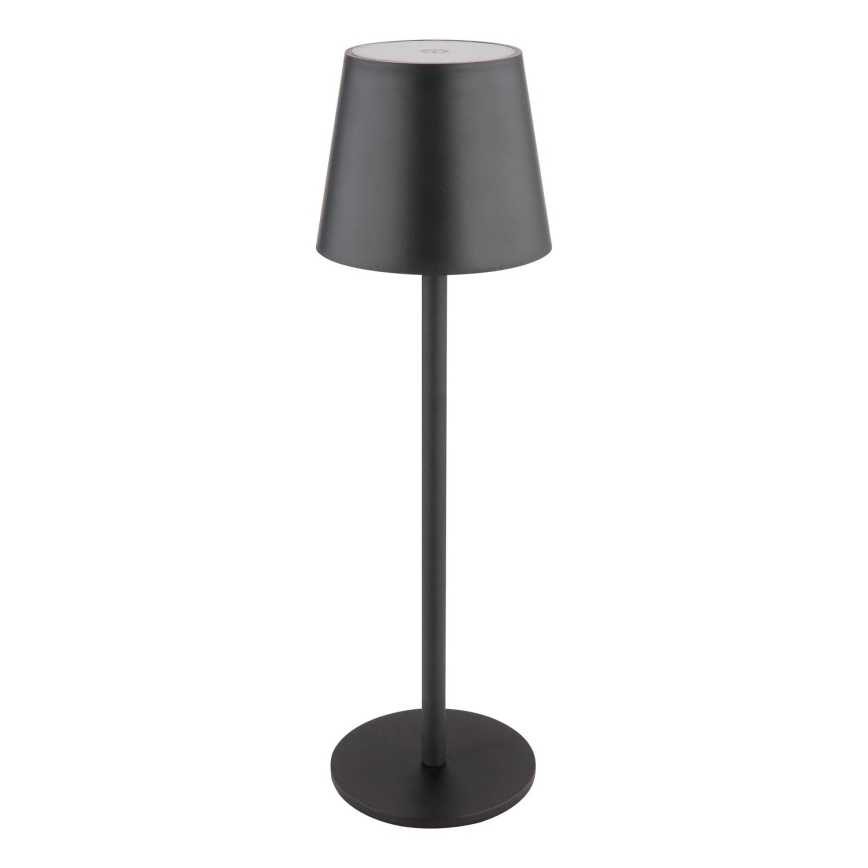 Globo - Lampada touch LED dimmerabile per esterni LED/3W/3,7V IP44 1800mAh + USB nero