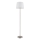 Globo - Lampadaire 1xE27/40W/230V blanc/chrome mat