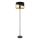 Globo - Lampadaire 1xE27/60W/230V d. 35 cm noir/doré